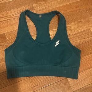 Gymshark teal green sports athletic bra M